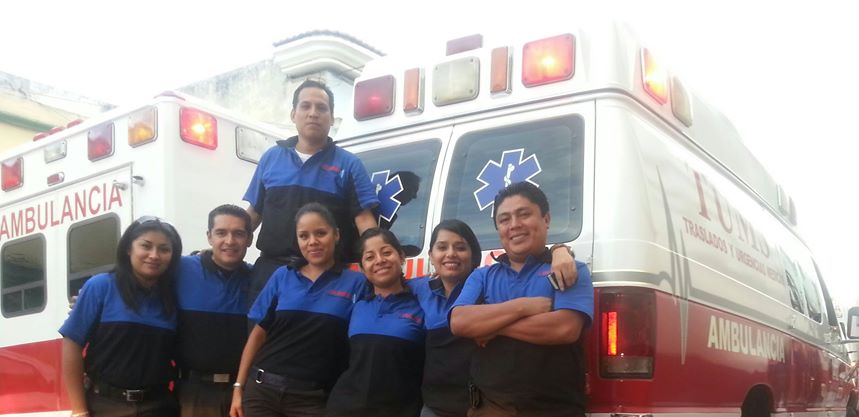 personal calificado ambulancias tums